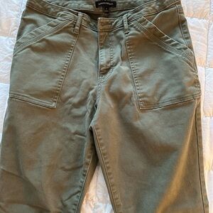 Banana Republic Women's Olive Skinny Pants